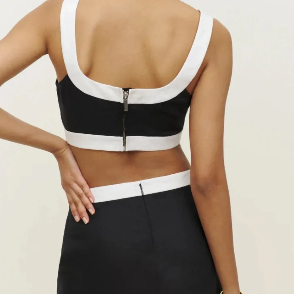 Reformation Robbie Linen Two Piece size 4